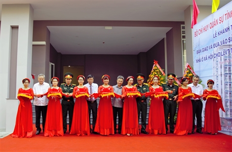Bộ Chỉ huy Quân sự tỉnh Bà Rịa – Vũng Tàu khánh thành nhà ở xã hội
