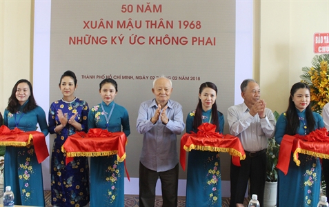 Triển lãm “50 năm Xuân Mậu Thân 1968 – Những ký ức không phai”
