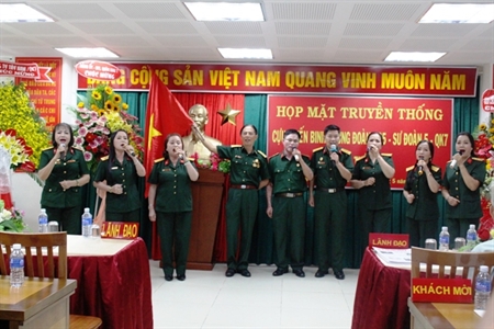 Ban liên lạc truyền thống CCB Trung đoàn 5 họp mặt kỷ niệm 53 năm Ngày thành lập Trung đoàn