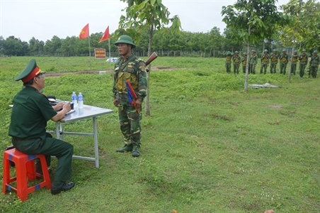 Bộ Tổng Tham mưu kiểm tra công tác huấn luyện giai đoạn I/2018 của Bộ CHQS Tây Ninh