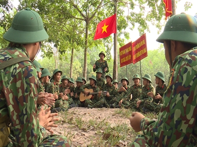 Lực lượng vũ trang tỉnh Bình Dương: “Làm theo lời Bác -Thi đua giành 3 nhất”