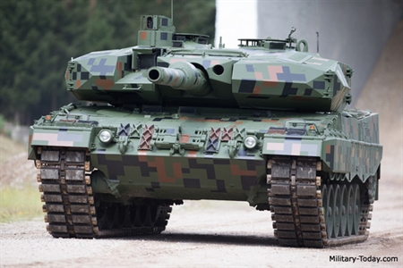 Quân đội Ba Lan nâng cấp xe tăng Leopard
