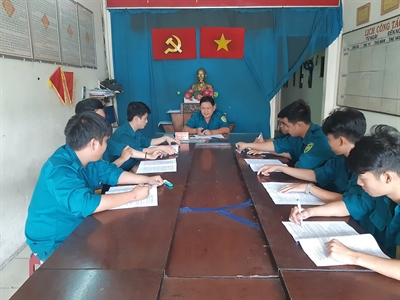 Phường Tân Thới Hòa, quận Tân Phú làm tốt đào tạo nghề cho dân quân tại ngũ