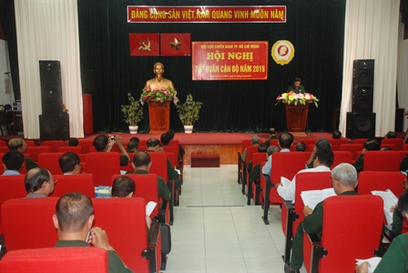 Hội Cựu Chiến binh Tp. Hồ Chí Minh tập huấn cán bộ năm 2018