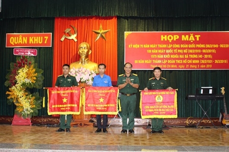 Quân khu 7 họp mặt khối hoạt động công tác quần chúng