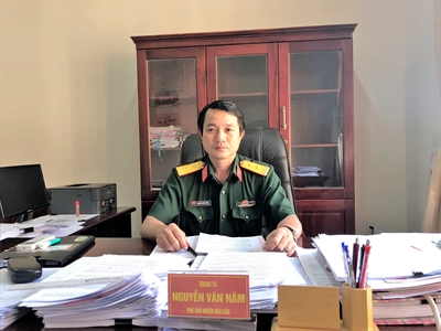 Người cán bộ hậu cần gương mẫu, trách nhiệm