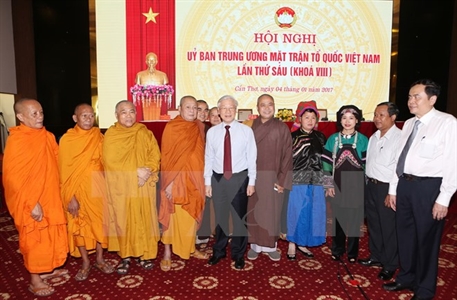 Mặt trận Tổ quốc tiếp tục thực hiện tốt hơn nữa chức năng giám sát và phản biện xã hội