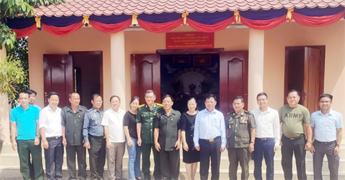 Khánh thành công trình nhà thờ và lưu giữ hài cốt liệt sĩ Quân tình nguyện Việt Nam tại tỉnh Kampong Thom, Vương quốc Campuchia
