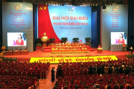 Khai mạc Đại hội đại biểu phụ nữ toàn quốc lần thứ XII