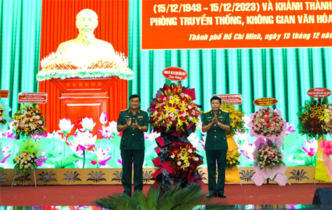 ​Phòng Tham mưu Bộ Tư lệnh Thành phố Hồ Chí Minh họp mặt kỷ niệm 75 năm Ngày truyền thống