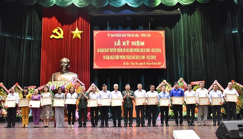 Bà Rịa – Vũng Tàu tổ chức Lễ kỷ niệm 60 năm ngày truyền thống biên phòng