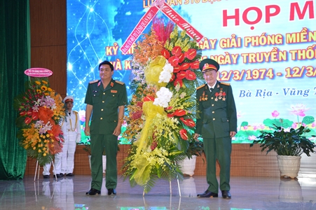 Ban Liên lạc Lữ đoàn 316 Đặc công họp mặt và kỷ niệm 45 năm ngày truyền thống.