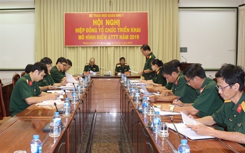 Quân khu 7 triển khai mô hình điểm An toàn thông tin năm 2019