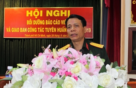 ​Hội nghị bồi dưỡng báo cáo viên và giao ban công tác tuyên huấn tháng 6 năm 2019
