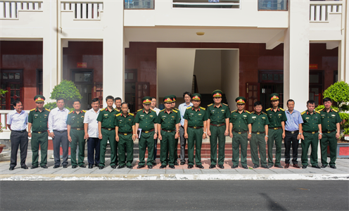 Nghiệm thu doanh trại Tiểu đoàn 792 và Nhà ở công vụ LLVT huyện Côn Đảo