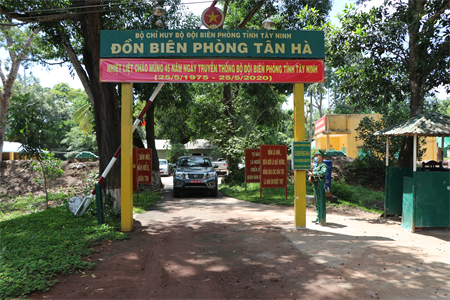 Đoàn công tác Quân khu khảo sát xây dựng Điểm dân cư liền kề Đồn, Trạm Biên phòng địa bàn tỉnh Tây Ninh