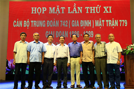 Trung đoàn 742 Mặt trận 779 họp mặt truyền thống
