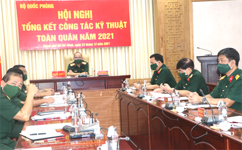 Bộ Quốc phòng tổng kết công tác kỹ thuật toàn quân năm 2021