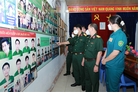 Ban CHQS huyện Đức Hòa chuẩn bị tốt công tác tuyển quân năm 2022