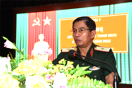 Ngành Tham mưu triển khai toàn diện các mặt công tác, xử lý kịp thời các tình huống diễn ra trên địa bàn