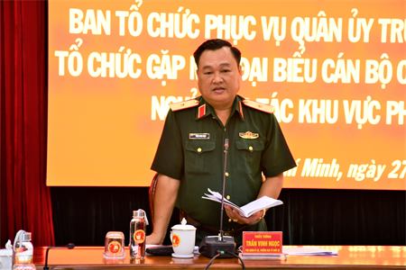 Quân khu 7 triển khai công tác chuẩn bị gặp mặt cán bộ cao cấp Quân đội nghỉ hưu, nghỉ công tác