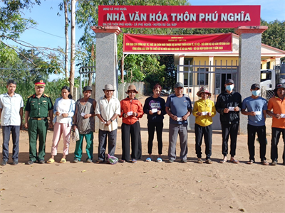Đoàn Kinh tế - Quốc phòng 778: Thắm tình quân – dân nơi biên giới