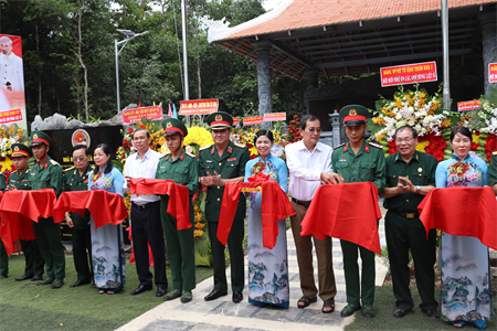 Lễ khánh thành Nhà bia tưởng niệm liệt sĩ Tà Săng