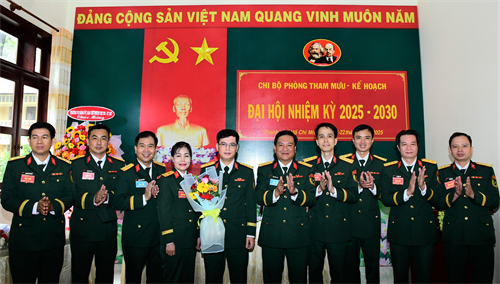 Chi bộ Phòng Tham mưu-Kế hoạch, Cục Hậu cần-Kỹ thuật Quân khu Đại hội nhiệm kỳ 2025-2030