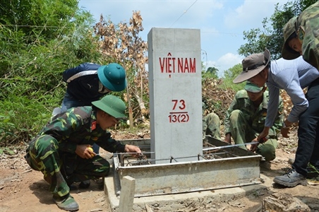 Tỉnh Bình Phước: Đẩy nhanh tiến độ phân giới cắm mốc trên tuyến biên giới